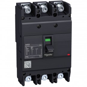 Автоматичний вимикач EASYPACT EZC250N 3P3T 25кА 250A (EZC250N3250)