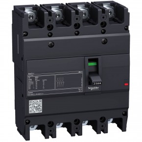 Автоматичний вимикач EASYPACT EZC250N 4P3T 25кА 100А (EZC250N4100)