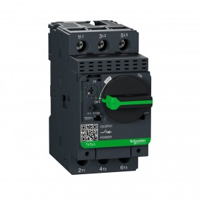 Автоматичний вимикач захисту двигуна 0,1-0,16А (GV2P01)
